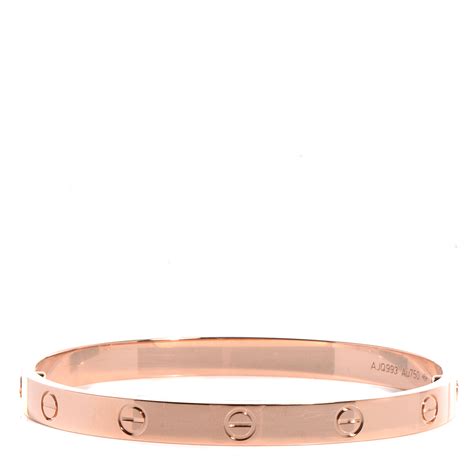 cartier bracelet pink gold